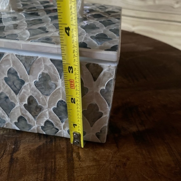 Beautiful Moroccan tile style large jewelry box NWT - Picture 6 of 16